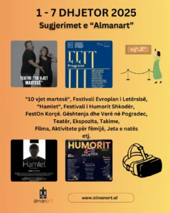 eventet e javës 1-7 dhjetor 2025