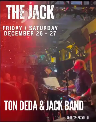 Fundjava me Elton Deda & Jack Band te "The Jack" Tiranë - Almanart