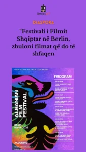 “Festivali i Filmit Shqiptar në Berlin, zbuloni filmat që do të shfaqen