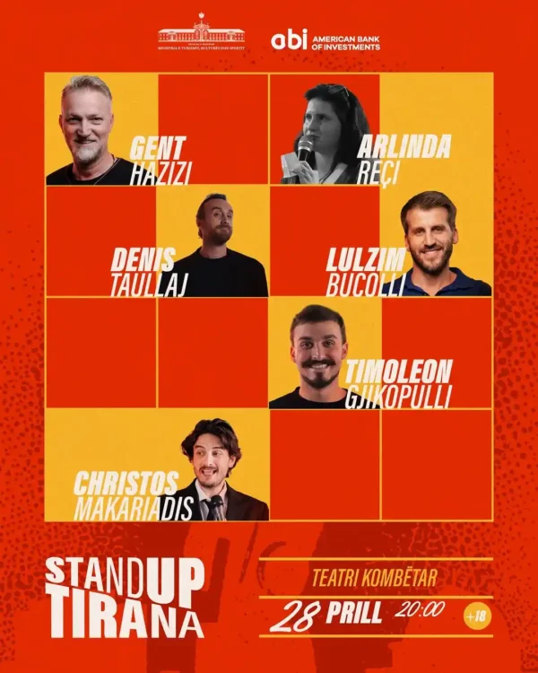 standup tirana 2026