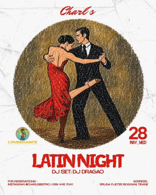 nightlife charls bistro tiranë