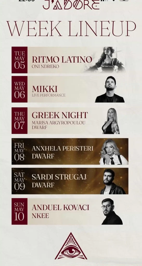 nightlife tiranë