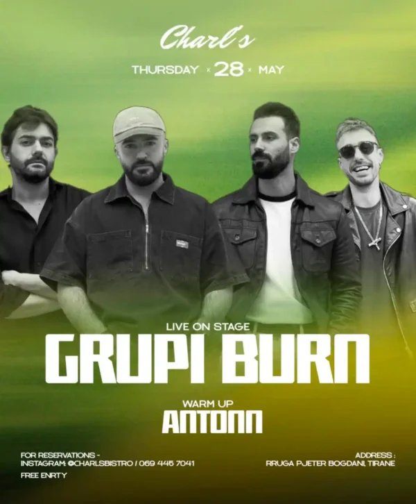 charls nightlife tiranë