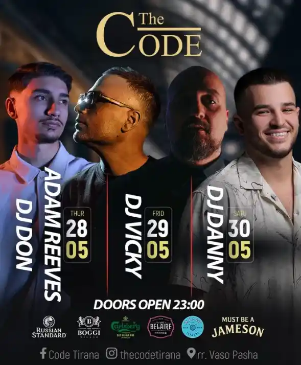 nightlife code tiranë