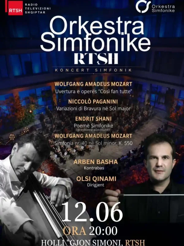 orkestra rtsh koncert muzikë klasike