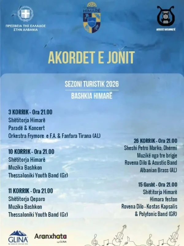 akordet e jonit himarë koncert