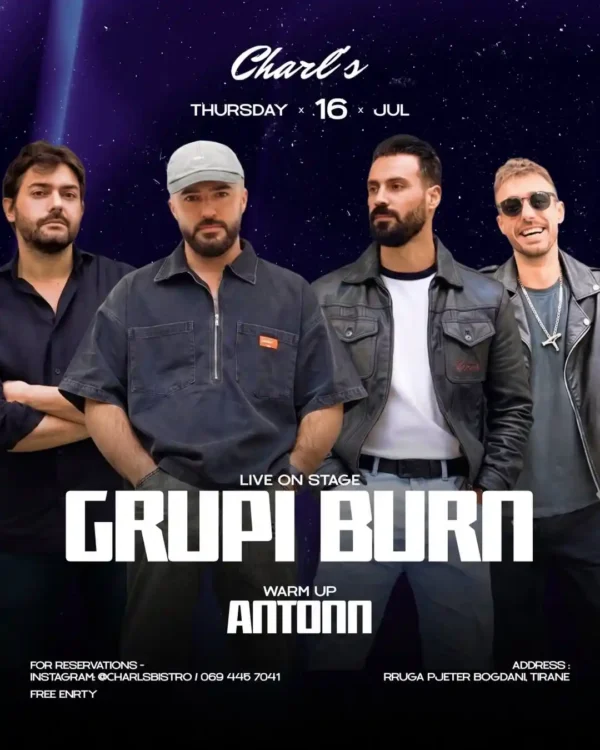 charls tirana nightlife