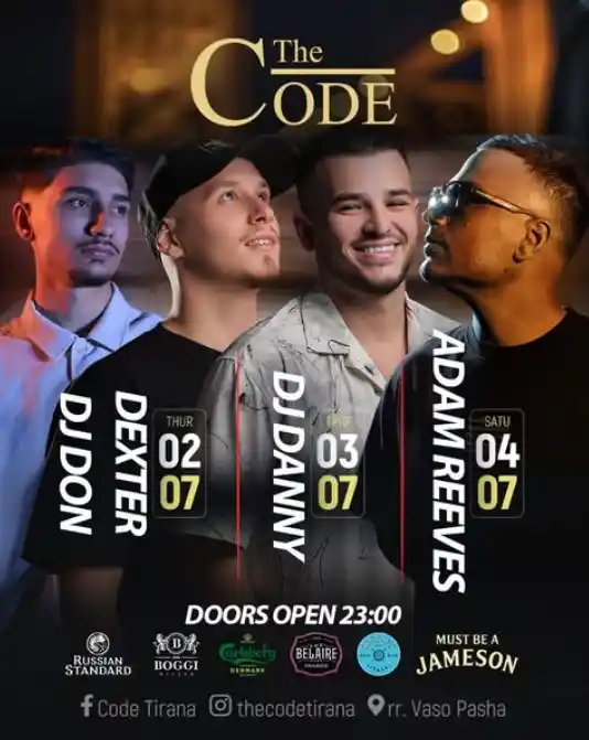 code nightlife tirana