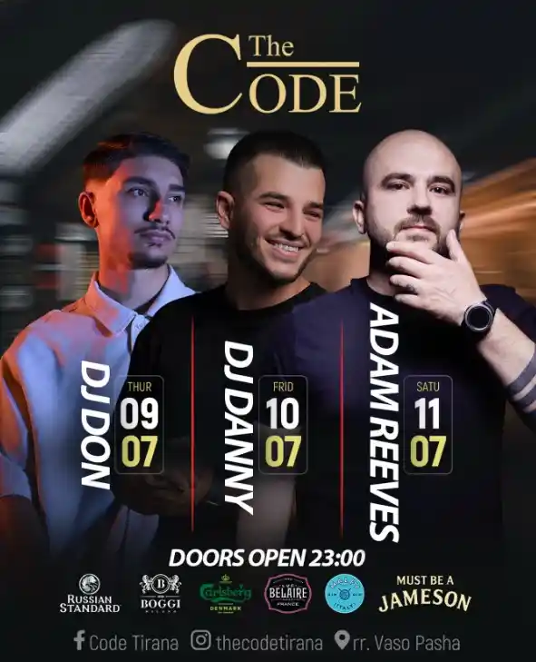 code nightlife tiranë