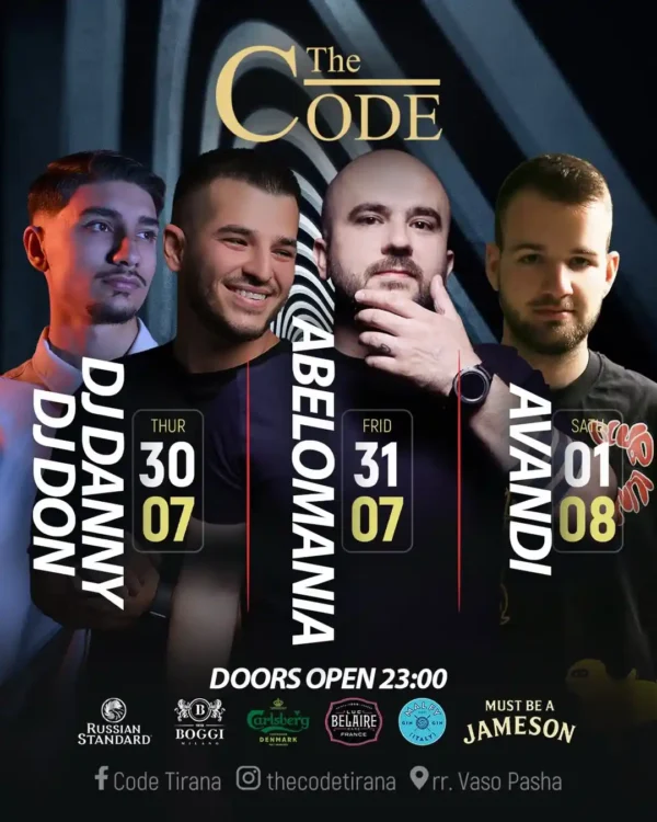 Code Tiranë Nightlife