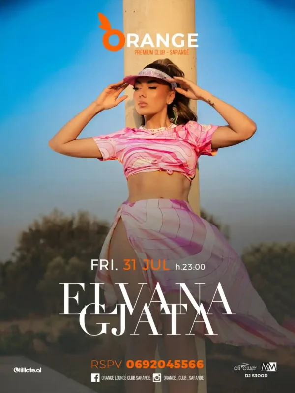 Elvana Gjata Orange Sarandë