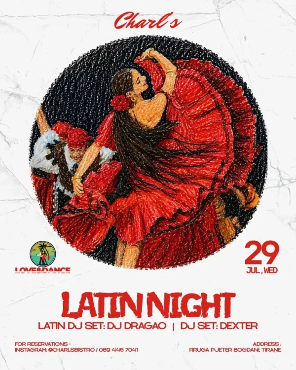 Latine Charls Bistro Tiranë