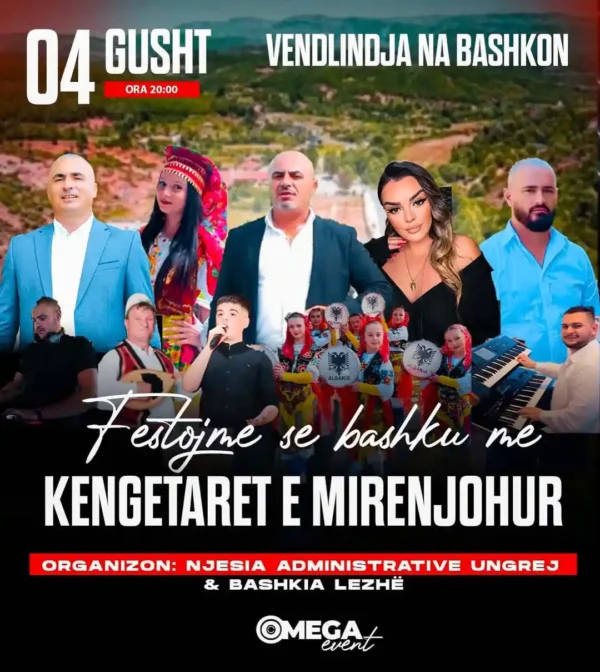 festë ungrej lezhë mirditë