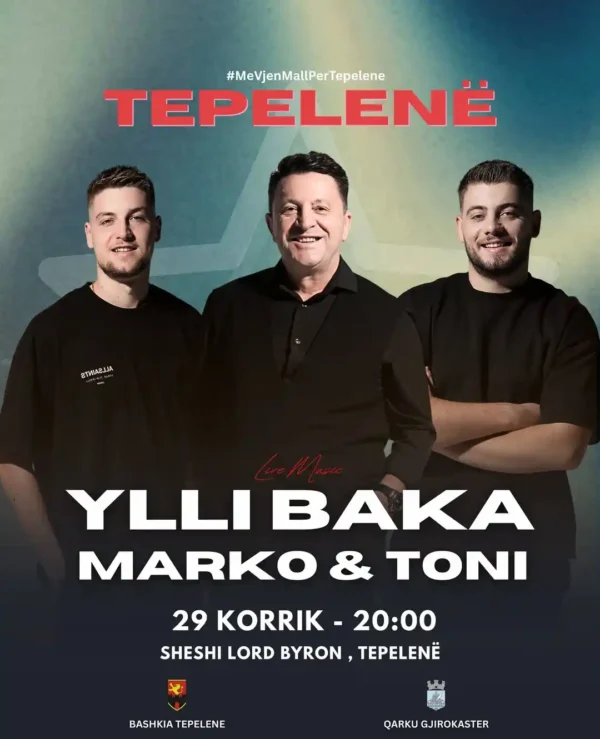 tepelene koncert ylli baka