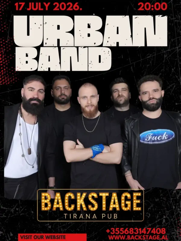 tirana backstage