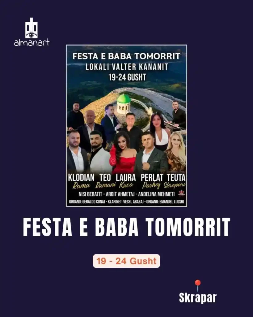 eventet kulturore të javës 24-31 gusht 2026
