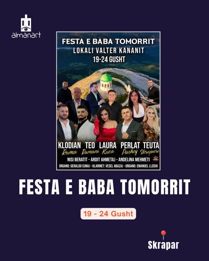 eventet e javës 17-23 gusht 2026 shqipëri