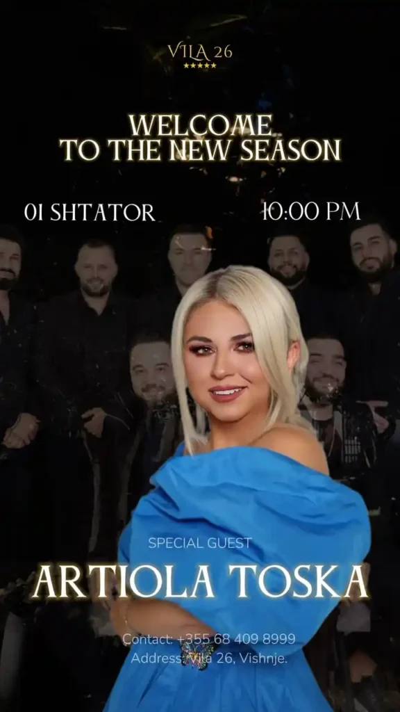 Artiola Toska Vila 26 Tiranë