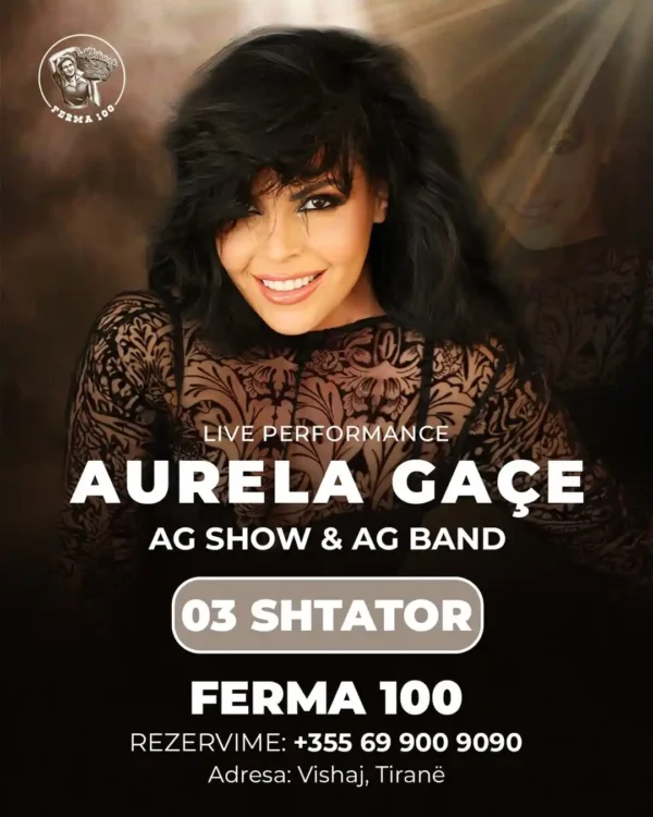 Aurela Gace Ferma 100 Tiranë