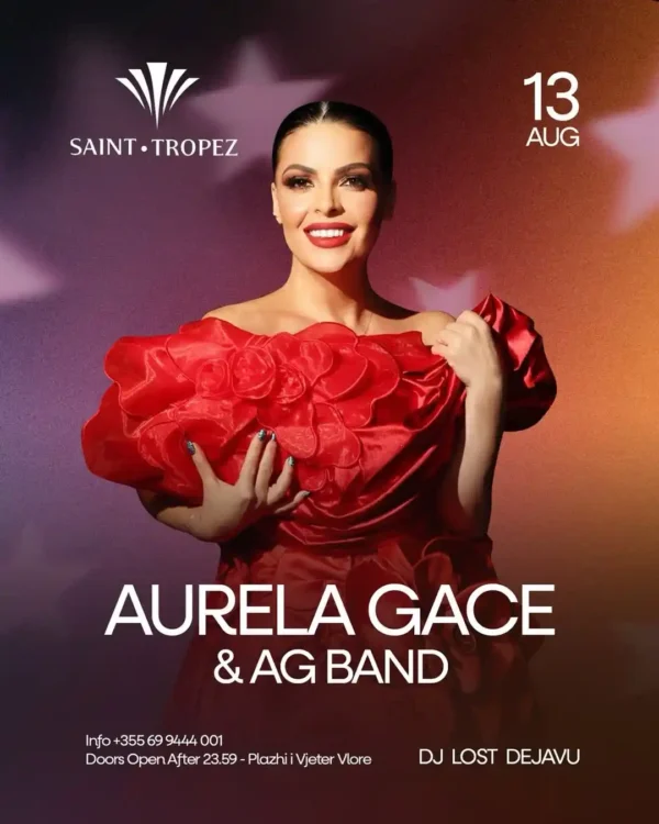 Aurela Gaçe Saint Tropez Vlorë