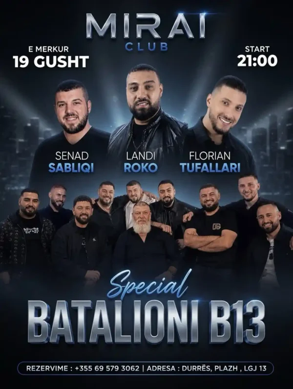 B13 Mirai Club Durrës