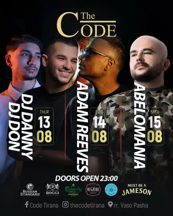 Code Tiranë nightlife