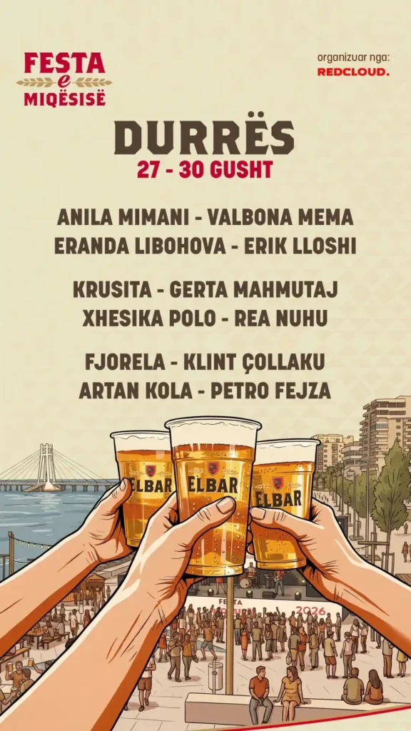 Festa e miqësisë Durrës birrë