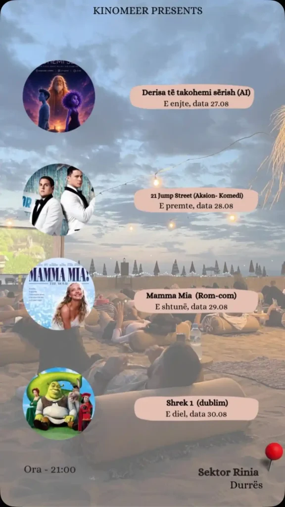 Filma Kinomeer Sektori Rinia Durrës