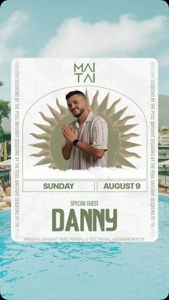 Mai Tai Pool party Tiranë