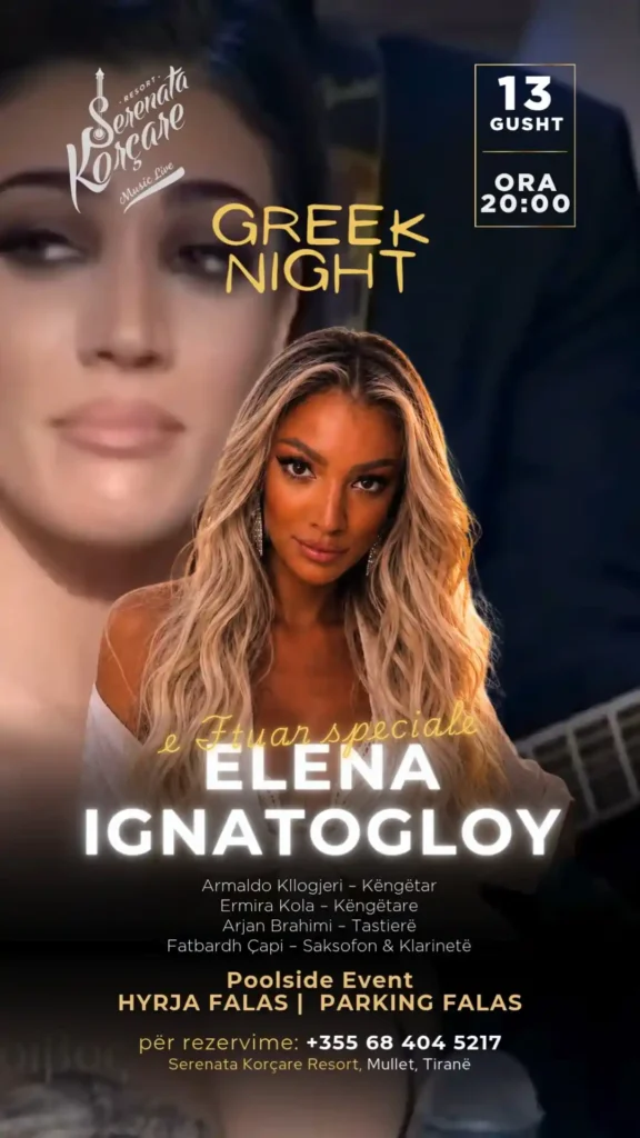 Nata greke Serenata Korçare Tiranë