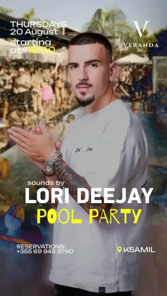 Pool party Veranda by Apollonia Ksamil