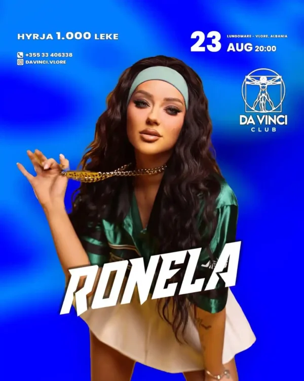 Ronela Hajati Da Vinçi Vlorë