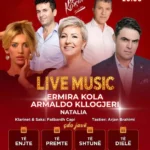 Serenata Korçare muzikë live Tiranë