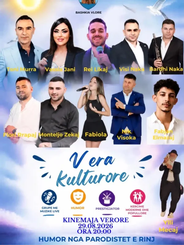 Vera Kulturore koncert Vlorë