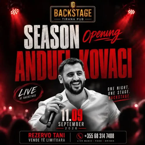 ANDUEL KOVACI te BACKSTAGE PUB