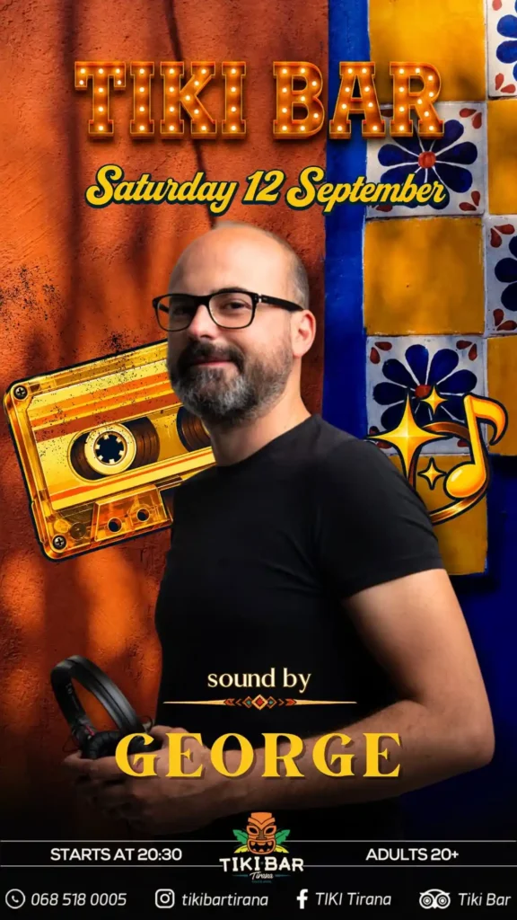 DJ GEORGE te Tiki Bar