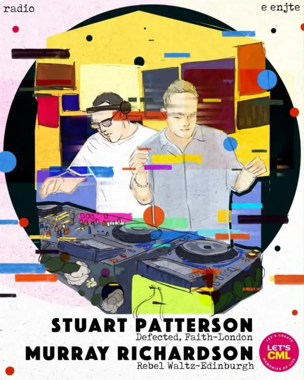 Stuart Patterson & Murray Richardson te Radio