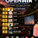 Filma Open Air Tirana te Vila 31 – Art Explora
