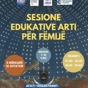 Sesione edukative arti KubFranceTirana