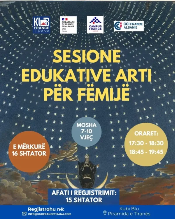 Sesione edukative arti KubFranceTirana