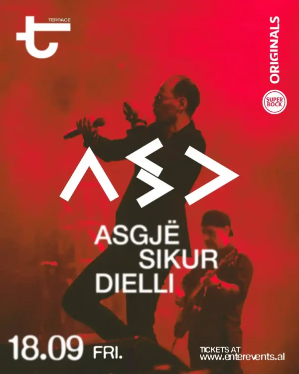 Live performance nga ASGJË SIKUR DIELLI te TUNÉL