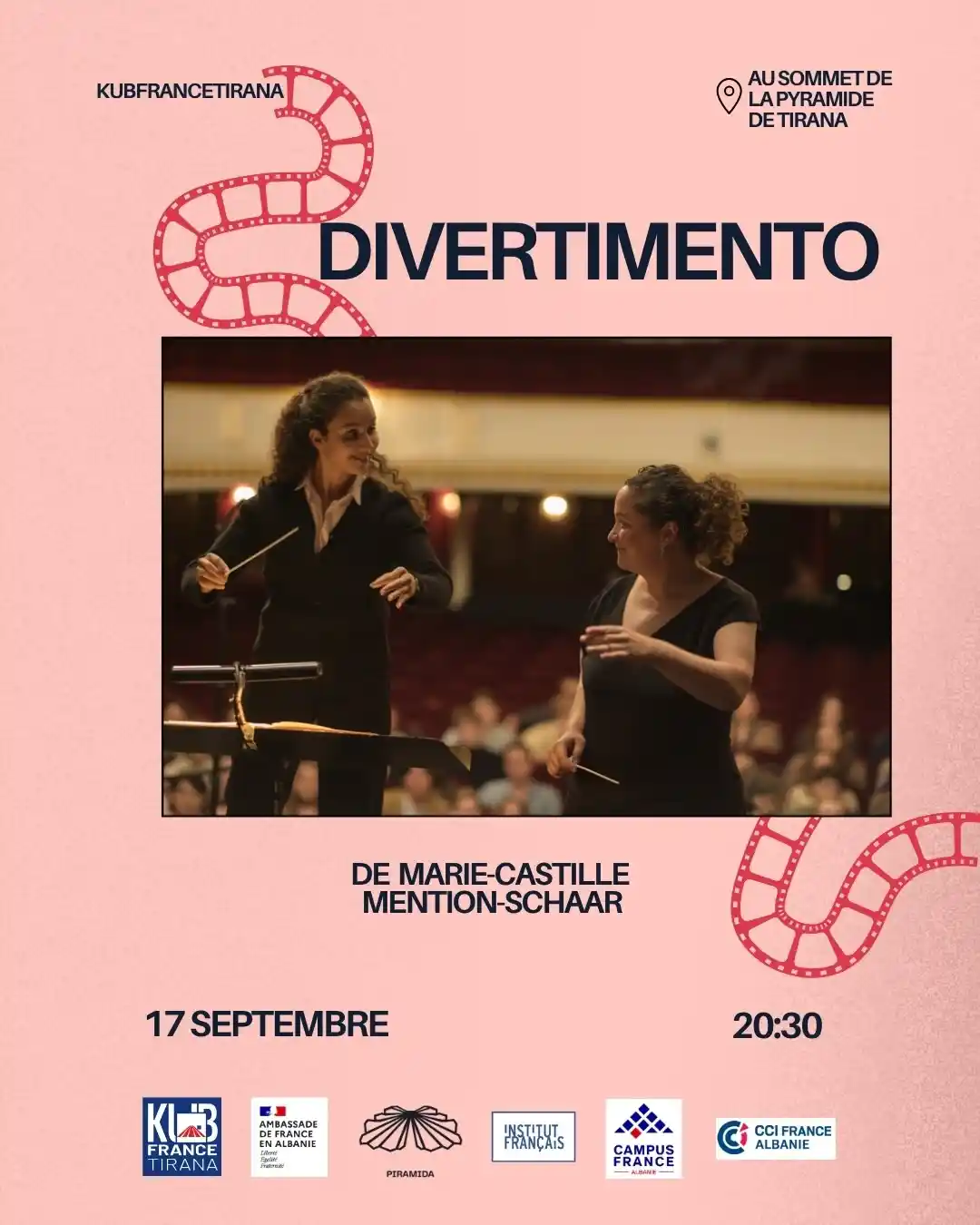 Divertimento nga Marie-Castille Mention-Schaar te KubFranceTirana