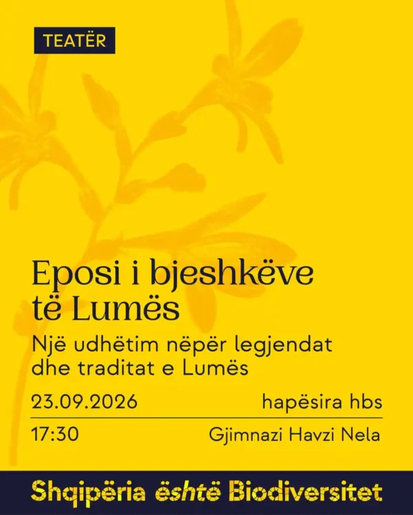 Shfaqja teatrale “Te Tumja e Kajes” HBS