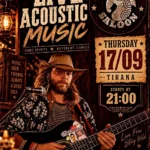Live accoustic music te Illyrian Saloon