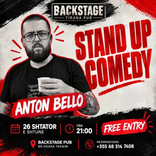 STAND UP COMEDY me @anton.bello