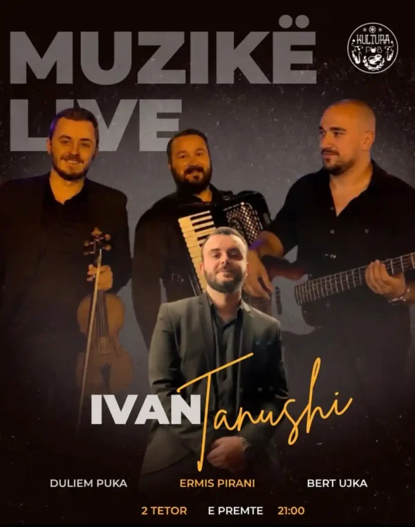 #KulturaPub #MuzikeLive #IvanTanushi #Shkoder #LiveMusic