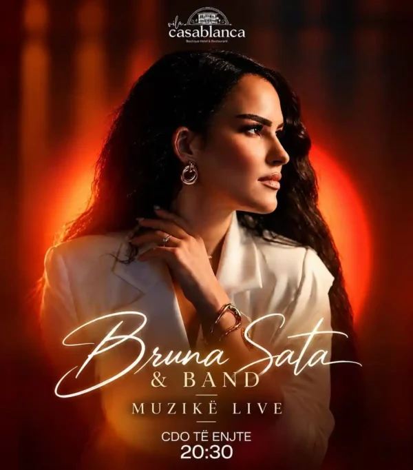 #Casablanca #BrunaSata #LiveMusic #Shkoder #MusicNight