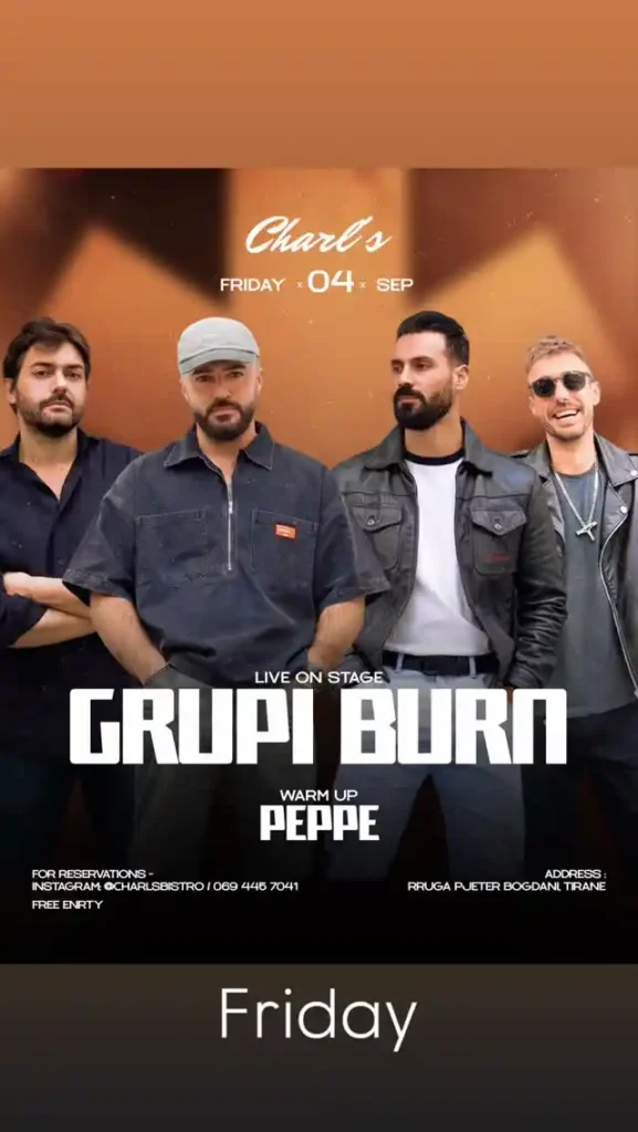 Charls Bistro Tiranë nightlife