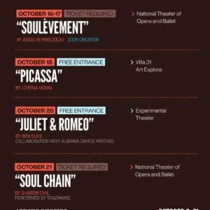 international dance festival of tirana