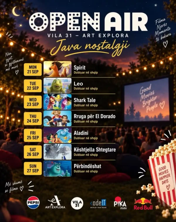 Open Air filma Tiranë